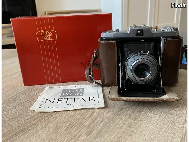 Säljes Äldre kamera Zeiss ikon Nettar kamera