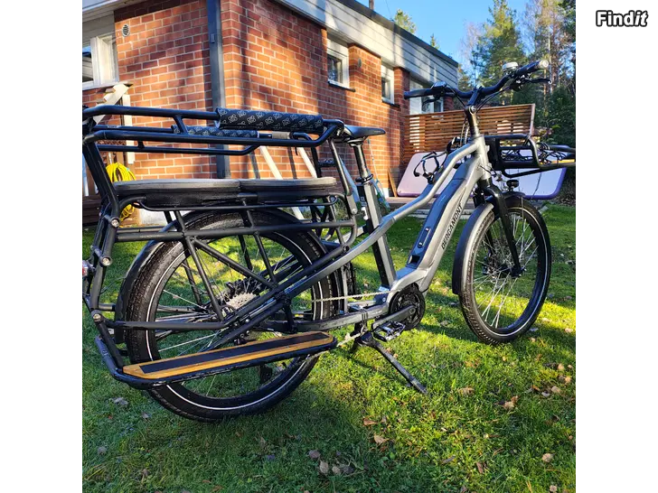 Säljes Bergamott LT lång el frakt cykel