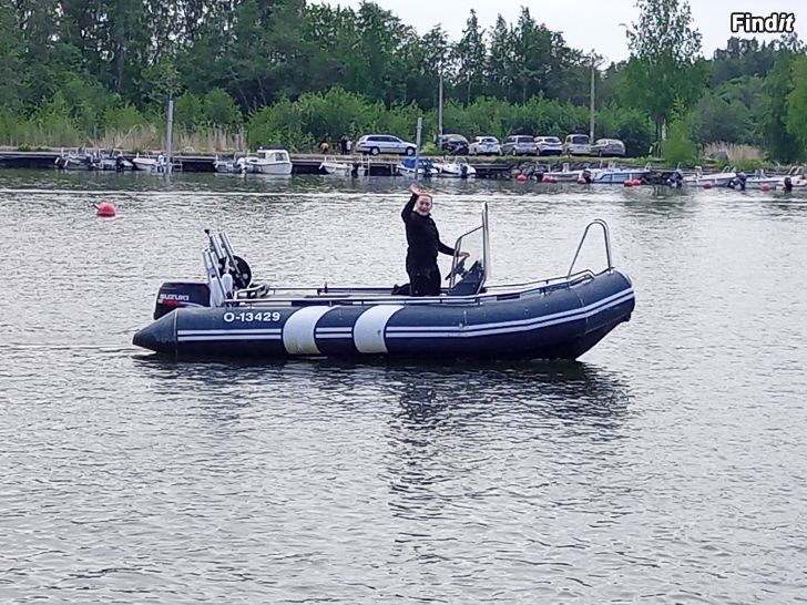 Myydään Alu-Rib-vene