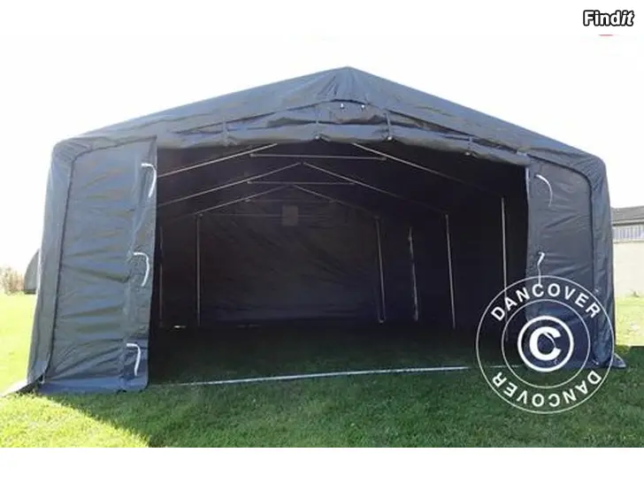Myydään Lagertält  PRO 5 x 8 x 2,5 x 3,89 m XL 500 g/m² PVC