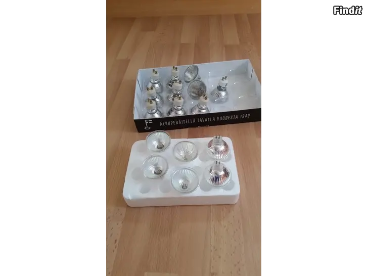 Myydään Halogeenilamput 12V ja 230V