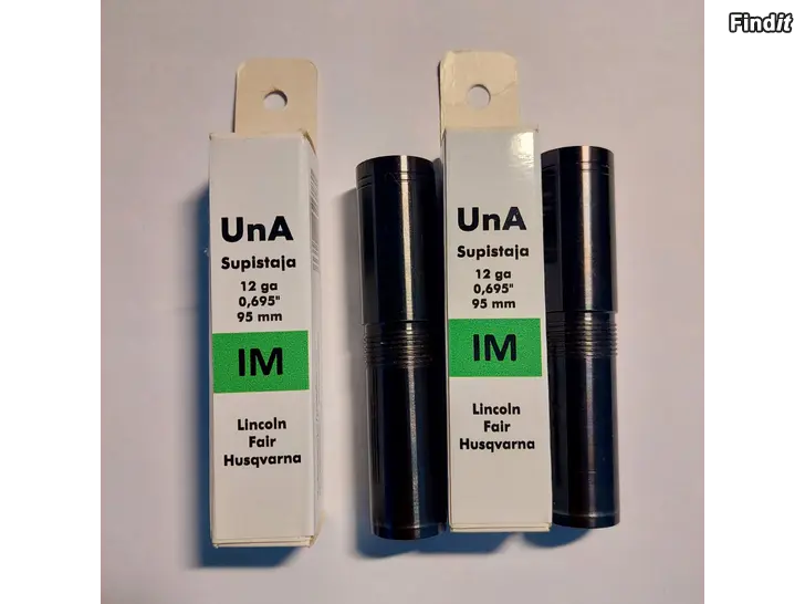 Säljes Uude 12 kaliberin haulikon Una supistajat