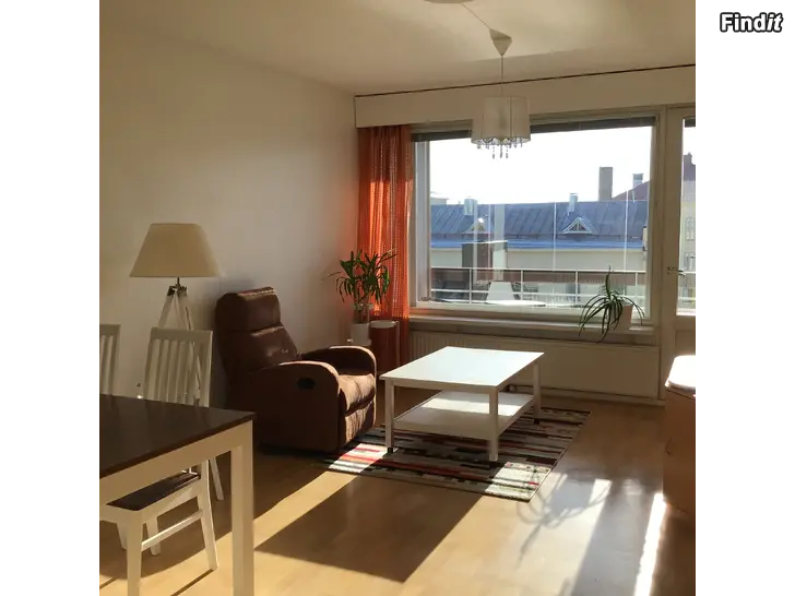 Uthyres Ljus trevlig 2 rum o kök i Vasa centrum