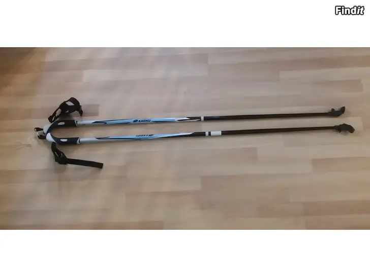Myydään Karhu kävelysauvat 115cm hinta 5e