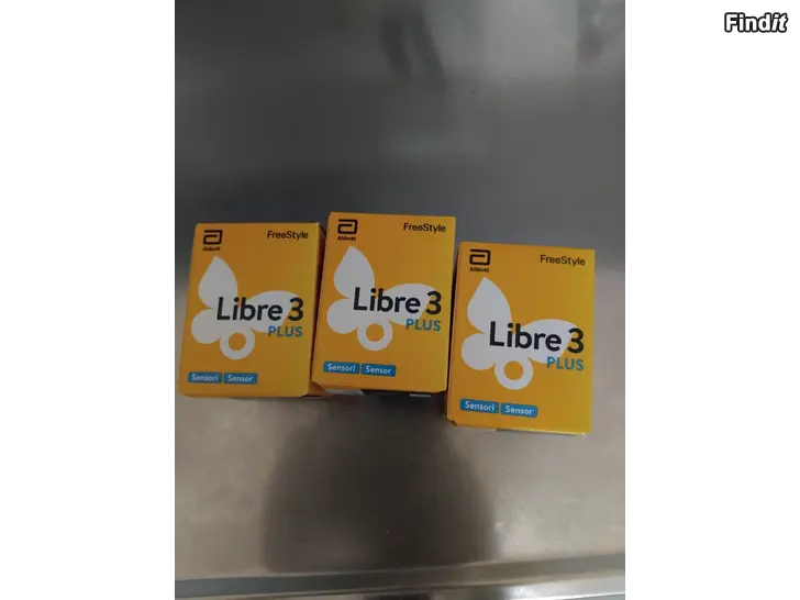 Myydään Freestyle libre 3 plus