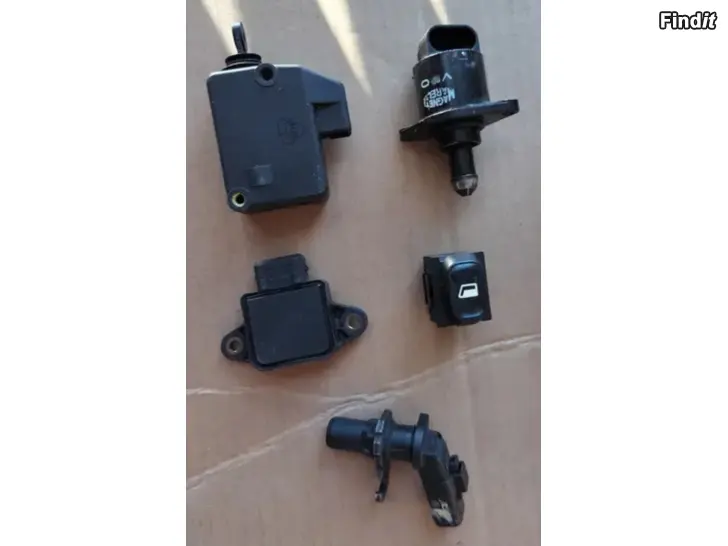 Myydään Tyhjäkäyntianturi keskuslukitus moottori kampiakselinanturi oranssi sivuvilkkut