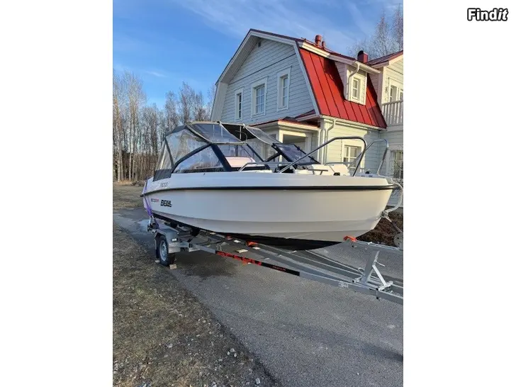 Säljes Bella 500BR + Mercury F80
