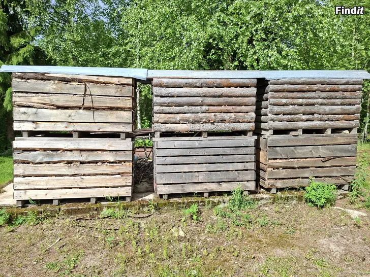 Myydään 6 heittokuution erä polttopuuta