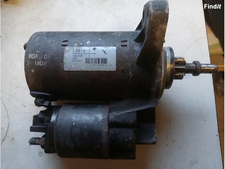 Myydään VW Golf 4 2003 käynnistysmoottori 020911023 Hella 8EA011610-481