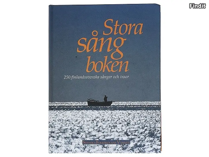 Säljes Stora sångboken 250 finlandssvenska sånger och visor  Fint skick