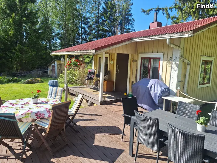 Säljes Villa vid Svartön/Munsmo/Korsholm säljes. Bilväg fram och elanslutning finns