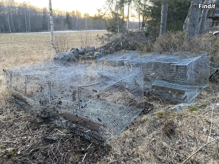 Säljes Burar för kaniner el likn
