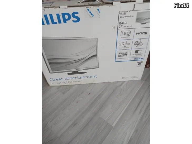Myydään Tietokoneen 27 full hd näyttö