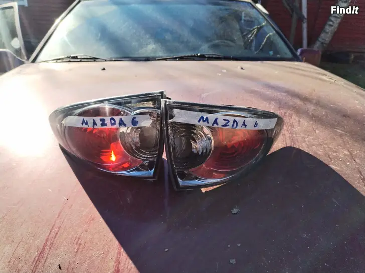 Myydään Mazda 6 takavalot