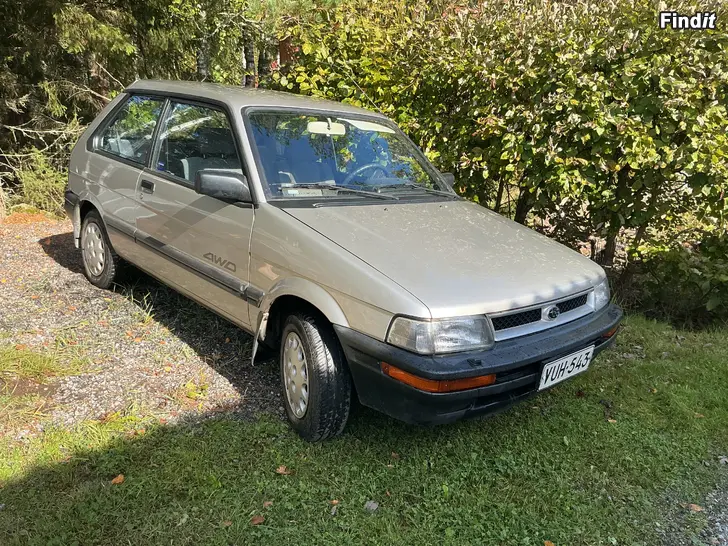 Säljes Litet medkörd Subaru Justy 1,2 4WD