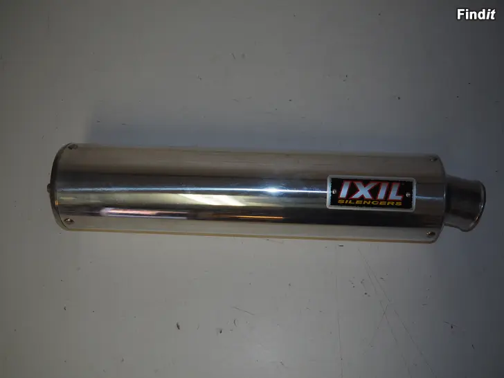 Myydään Ixil Silencers Round Aluminium pakoputki äänenvaimentaja 61mm left