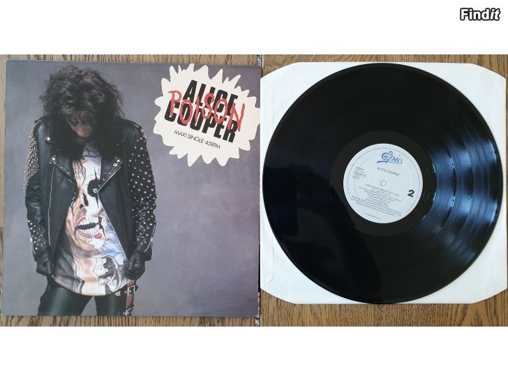 Säljes Alice Cooper, Poison. Vinyl S 12