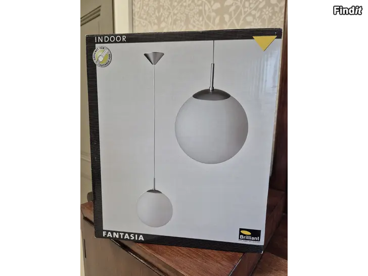 Säljes Globlampa med glasglob