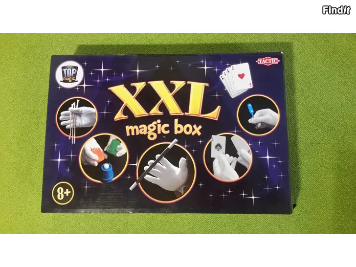 Myydään Taikurilaatikko Tactic Top Magic Box XXL -hinta 12e