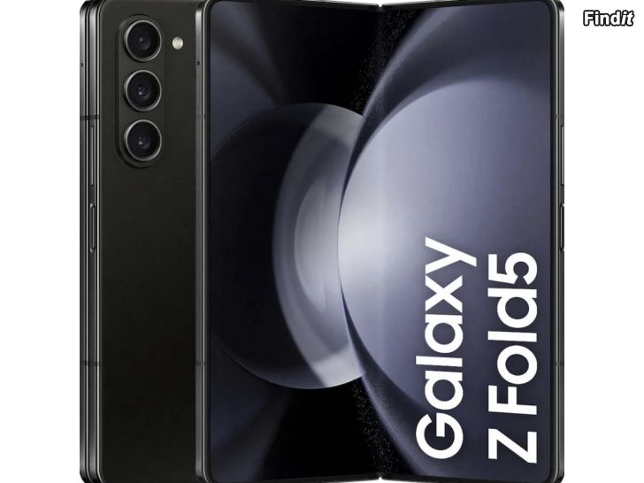 Myydään Samsung Galaxy Z Fold5 5G älypuhelin 12/1TB Phantom Black