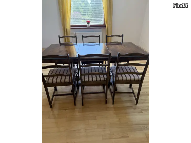 Myydään Matbord o stolar