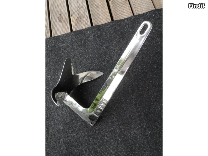Myydään Ruostumaton Bruce ankkuri 5 kg