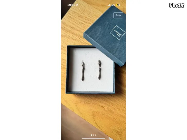 Säljes Kalevala lumo örhängen