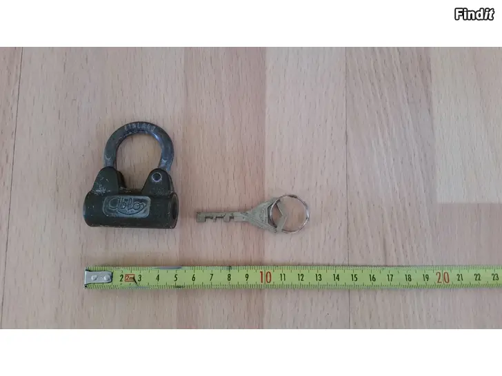 Myydään Riippulukko Abloy ja avain 10e