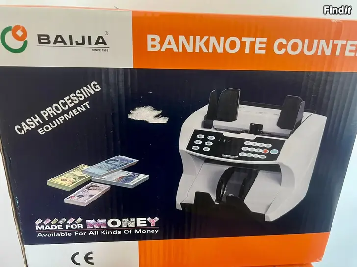 Säljes Baijia setelinlaskin automaattinen