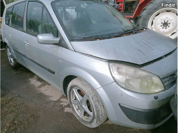 Myydään Renault Megane Gran Scenic 2,0T manuaali 2007 varaosina
