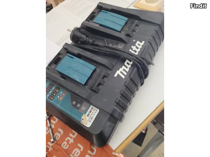 Myydään Makita tuplalaturi 18V