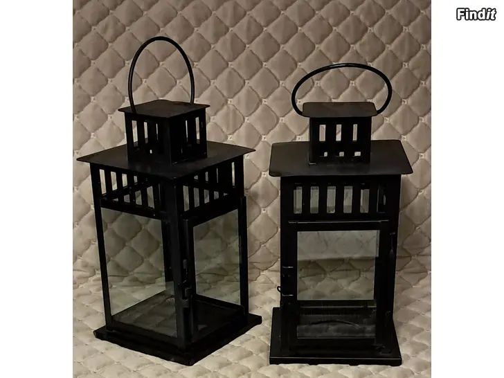 Myydään Lyhty Ikea Borrby 2 kpl