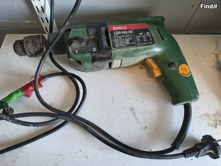 Myydään Bosch iskuporakone