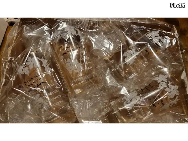 Säljes Grogglas ×4