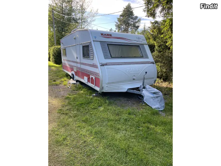 Myydään Fin Kabe Ametist Gle King Size husvagn säljes