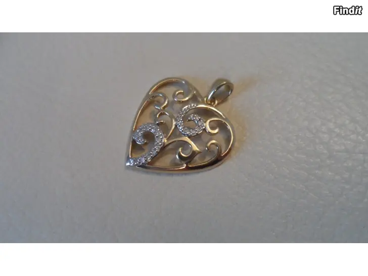 Säljes Timanttiriipus 16 timanttia Kulta 10K