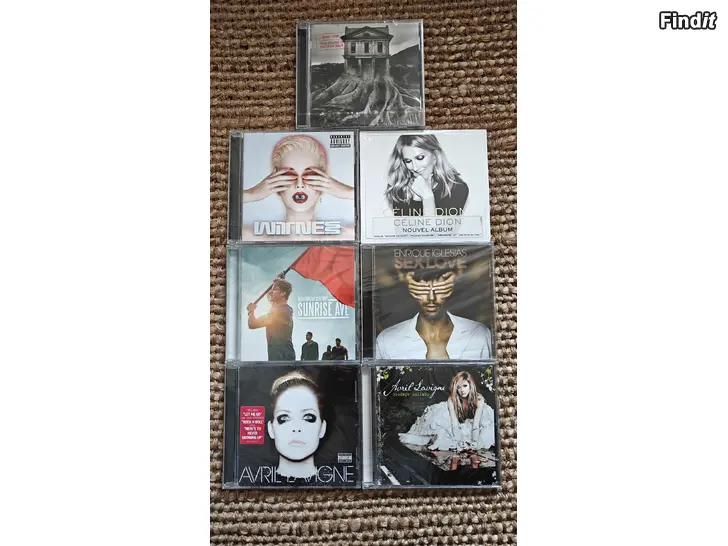 Säljes 7st oöppnade cd-skivor