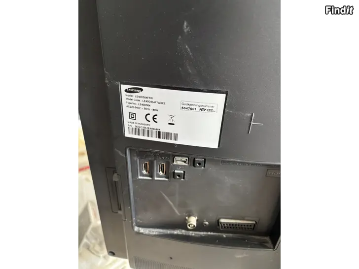 Säljes Samsung TV LE40D504F7W