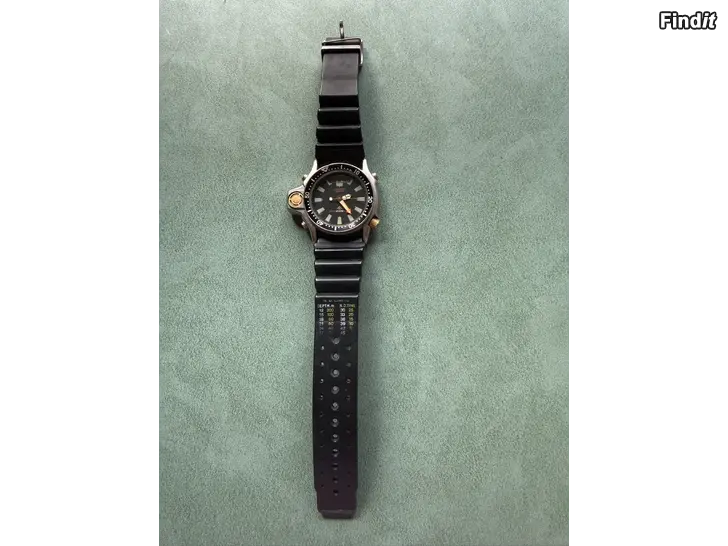 Säljes En ikonisk Citizen Promaster Aqualand dykarklocka