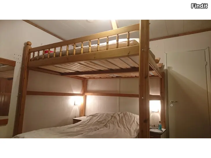 Säljes Loftsäng nr2 160 x 200 med M8 kupolmuttrar