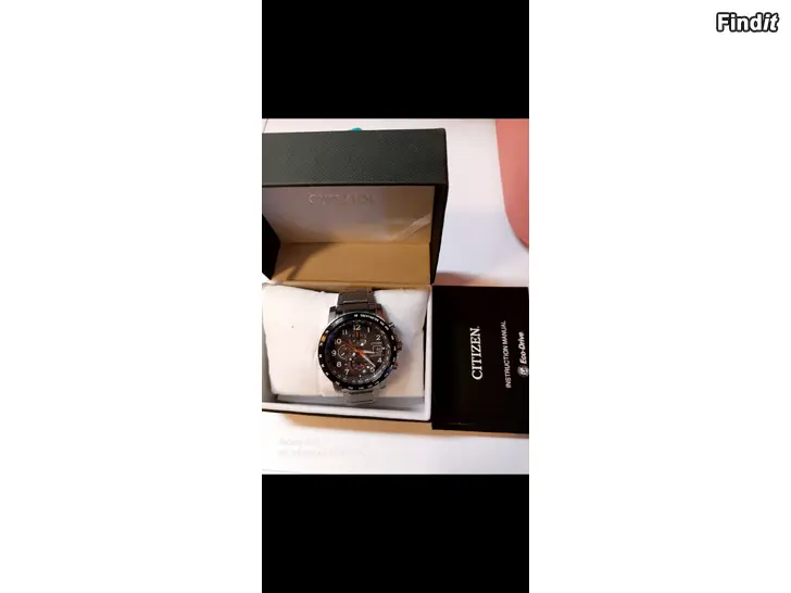 Myydään Citizen eco drive radio ohjattu