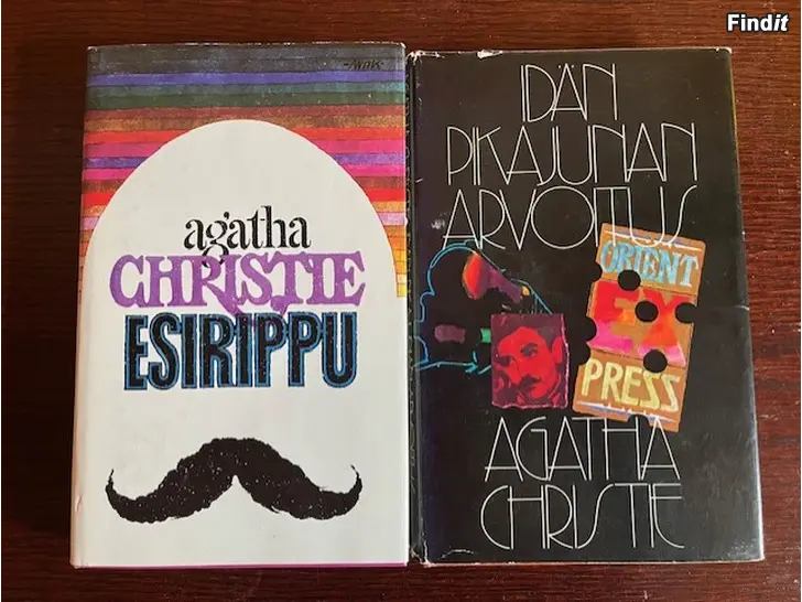 Myydään Agatha Christie -kirjat 4 kpl