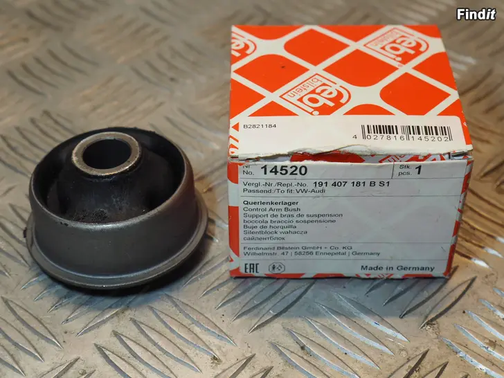 Myydään VW Golf II 84-91 Febi pusla Control Arm Bushing 14520 EAN 4027816145202