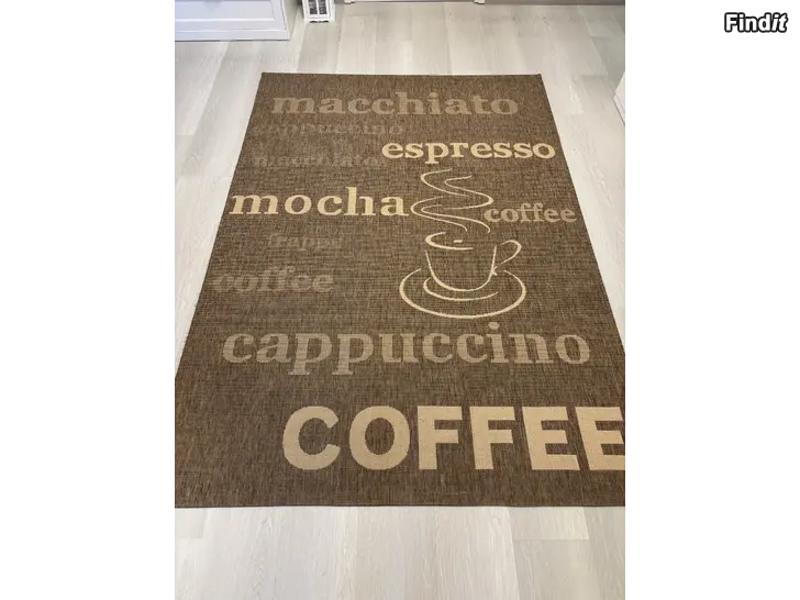 Säljes Cafe macchiato dammfri matta 160x230cm