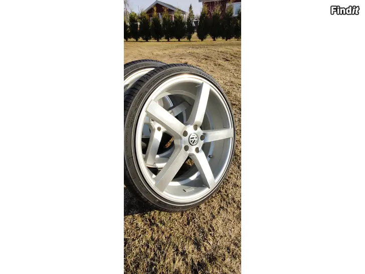 Myydään Alufälgar 8,5x20 5x112