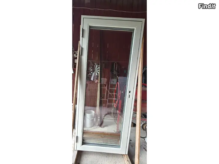 Myydään kokolasinen terassiovi 890 x 2090 mm