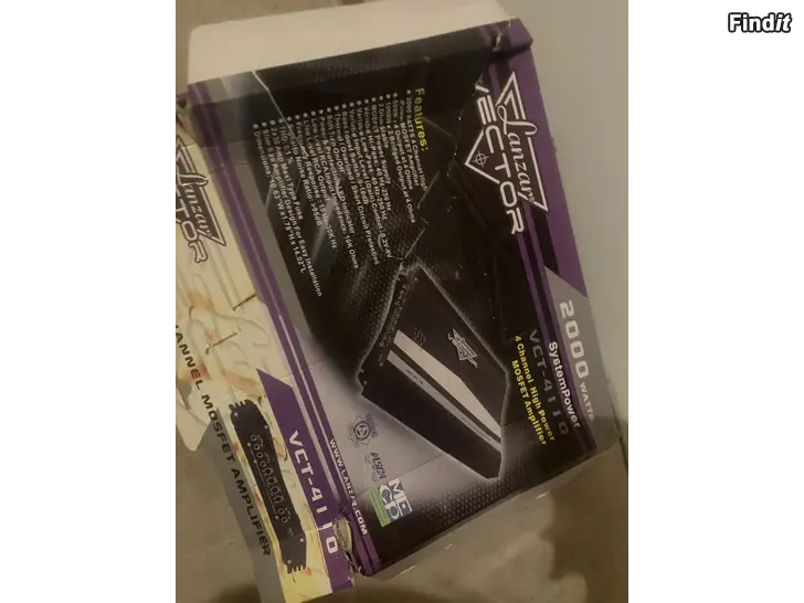 Säljes Lanzar förstärkare