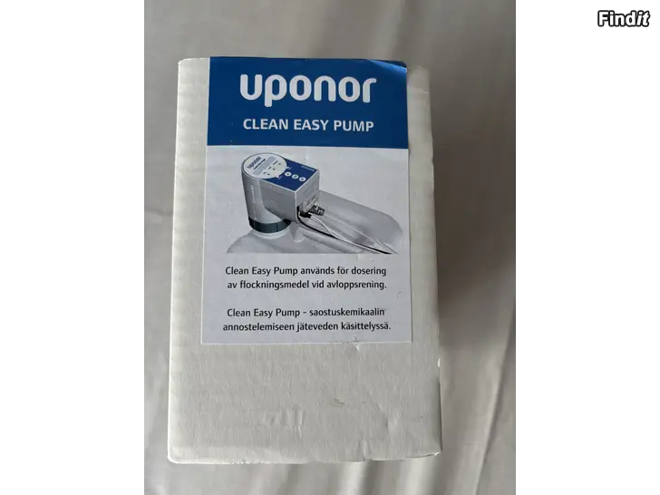 Myydään Uponor clean easy pump