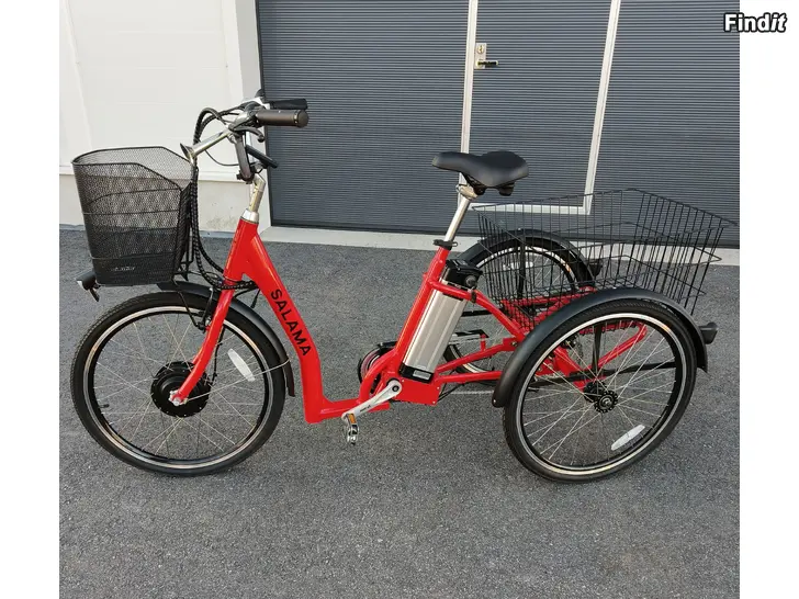 Säljes Elcykel med 3 hjul, 6-v