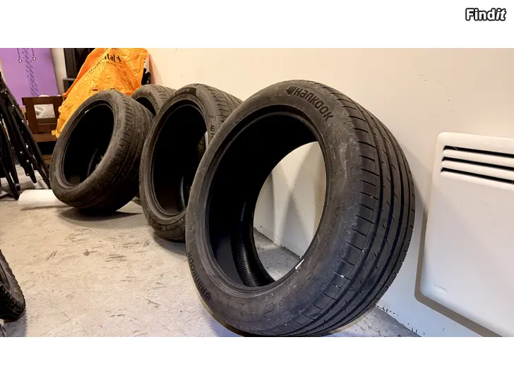 Myydään Kesärenkaat Hankook ventus s1 evo3 EV 255/45 R19
